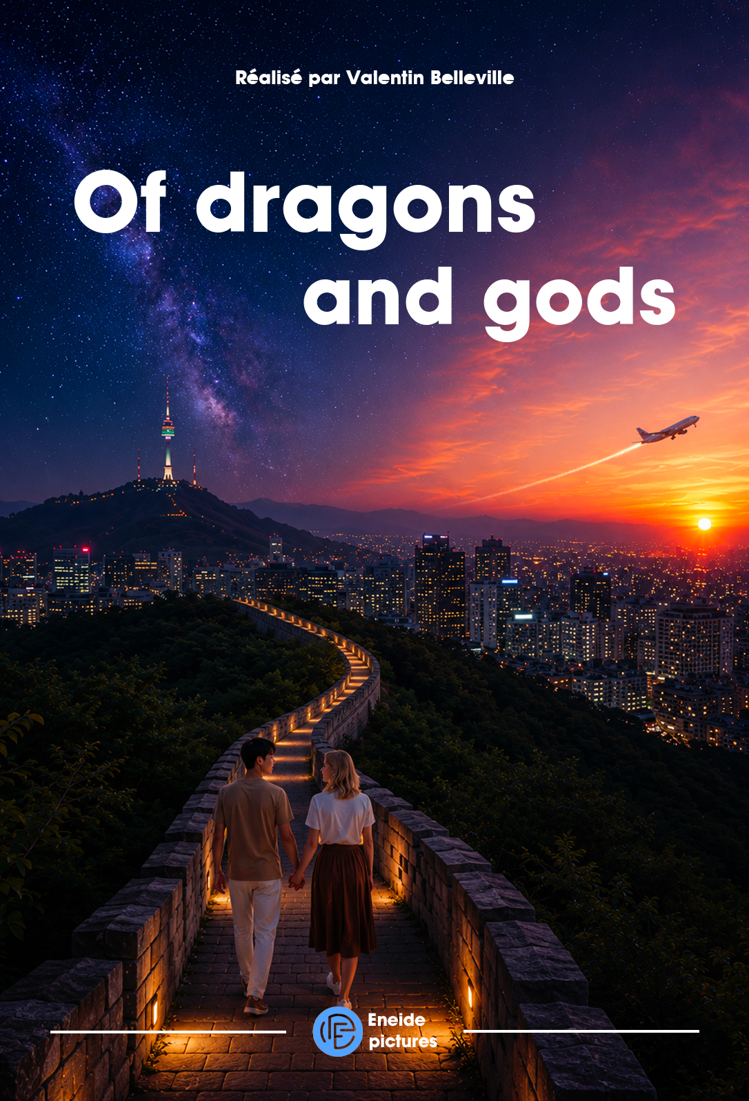 Affiche du film Of dragons and gods